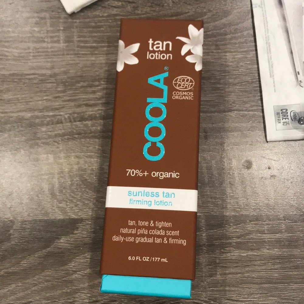 Coola sunless tan
